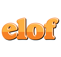 Elof orange logo