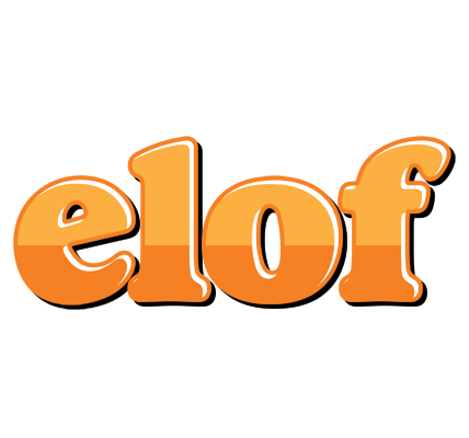 Elof orange logo