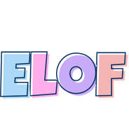 Elof pastel logo