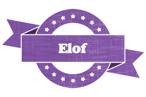 Elof royal logo