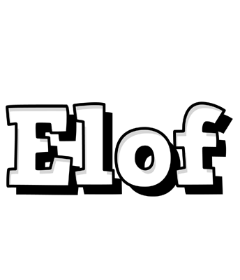 Elof snowing logo