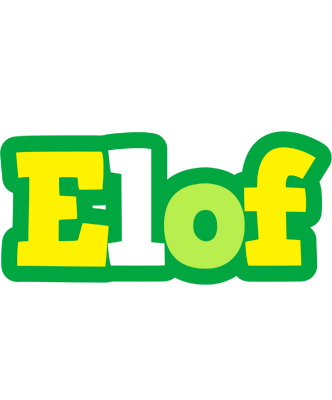 Elof soccer logo