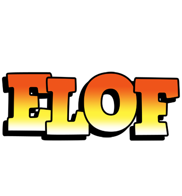 Elof sunset logo