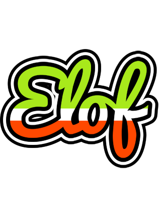 Elof superfun logo