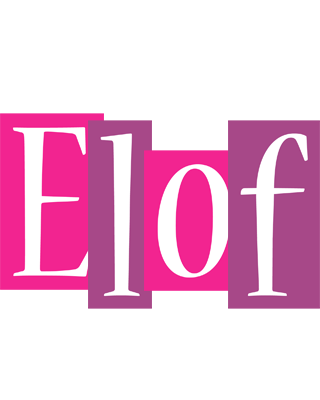 Elof whine logo