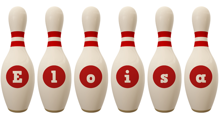 Eloisa bowling-pin logo
