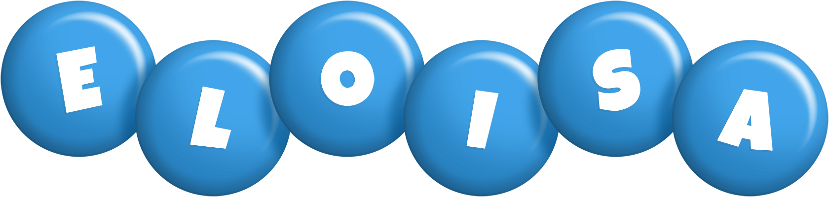 Eloisa candy-blue logo
