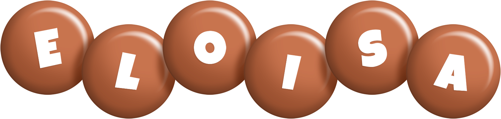 Eloisa candy-brown logo