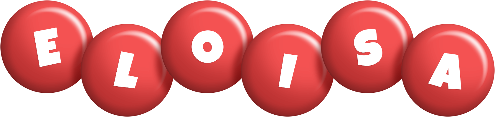 Eloisa candy-red logo