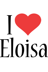 Eloisa i-love logo