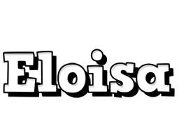 Eloisa snowing logo