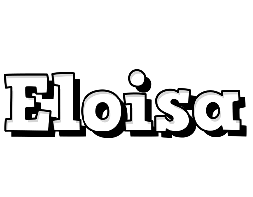 Eloisa snowing logo