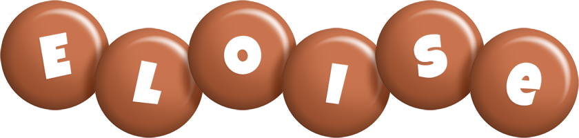 Eloise candy-brown logo
