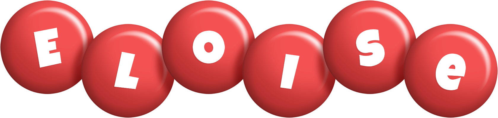 Eloise candy-red logo