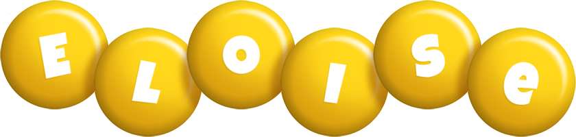 Eloise candy-yellow logo
