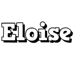 Eloise snowing logo