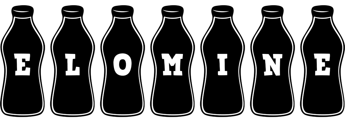 Elomine bottle logo