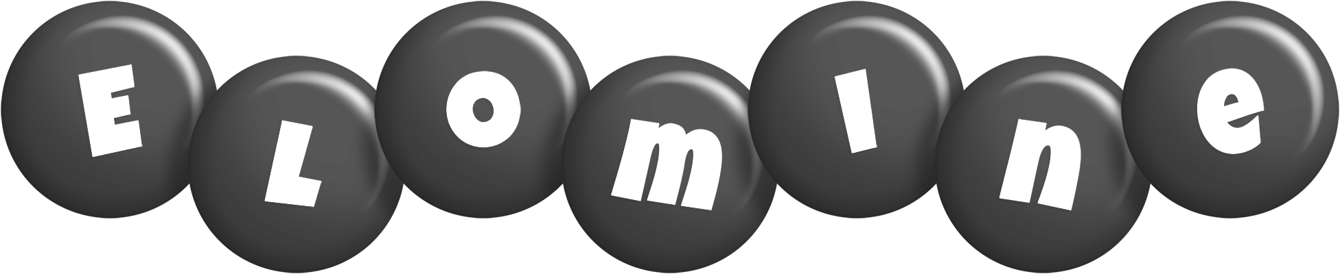 Elomine candy-black logo