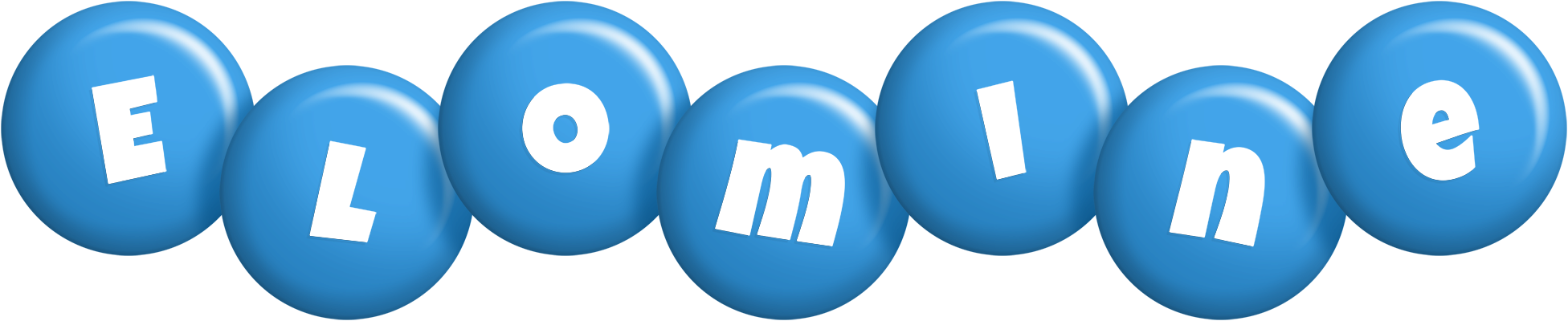 Elomine candy-blue logo