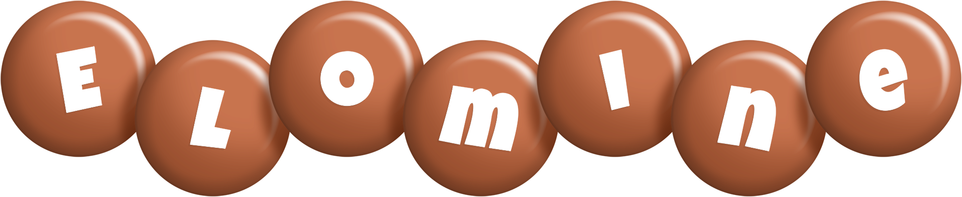 Elomine candy-brown logo