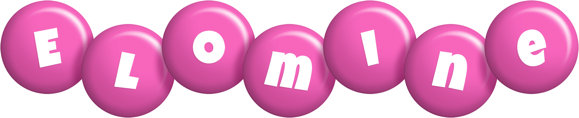 Elomine candy-pink logo