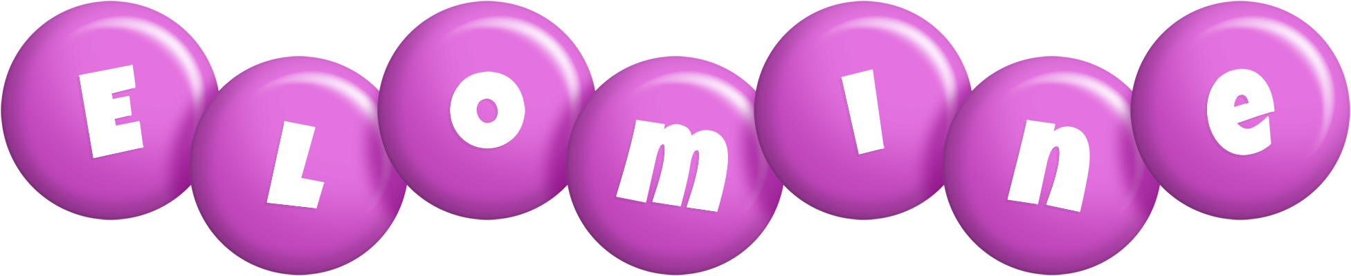 Elomine candy-purple logo