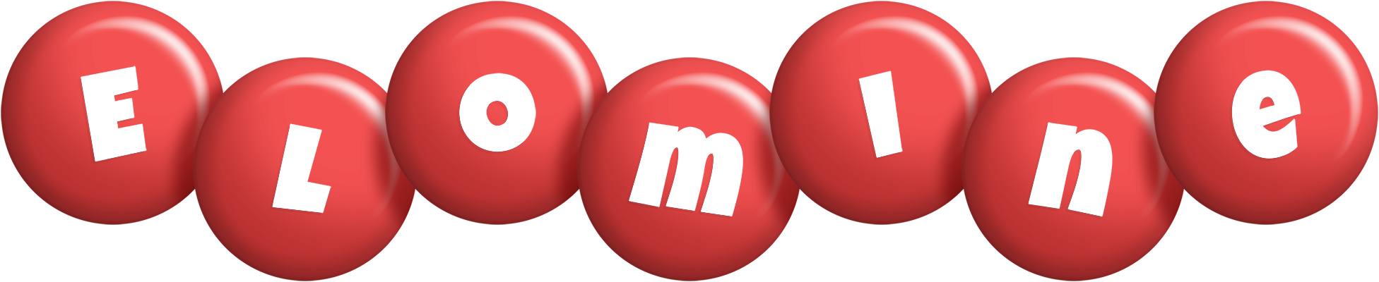 Elomine candy-red logo