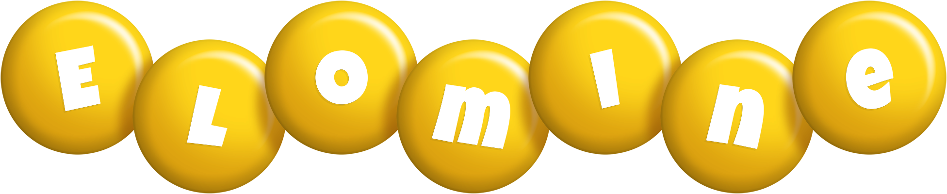 Elomine candy-yellow logo