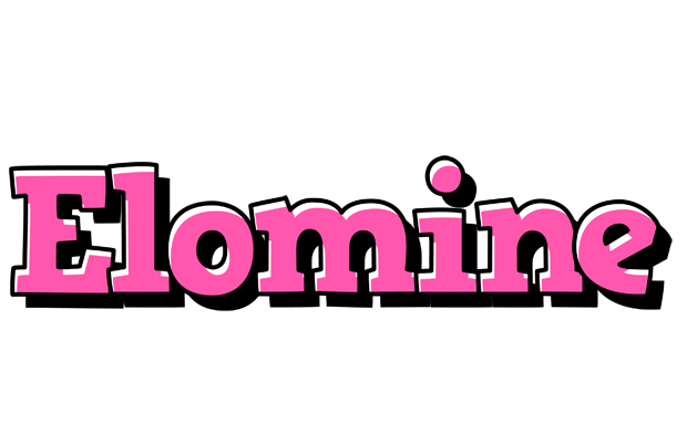Elomine girlish logo