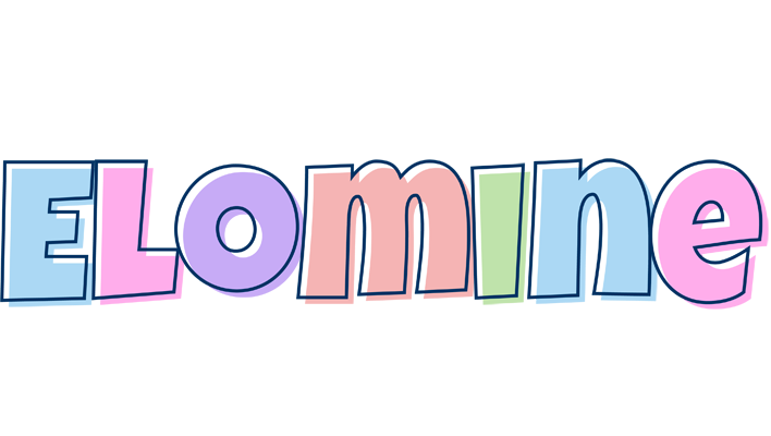 Elomine pastel logo