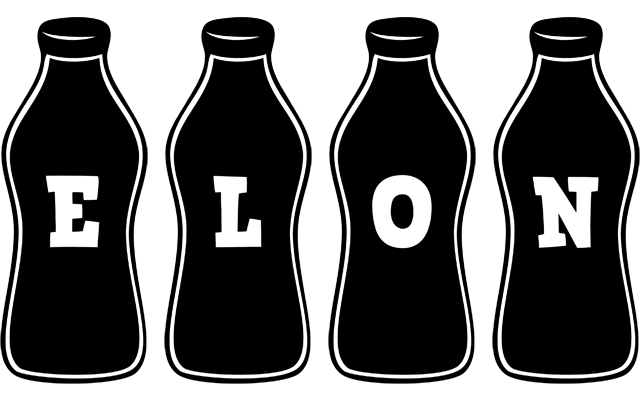 Elon bottle logo
