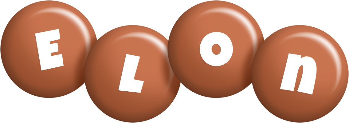 Elon candy-brown logo