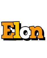 Elon cartoon logo