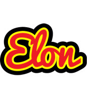 Elon fireman logo