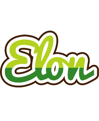 Elon golfing logo