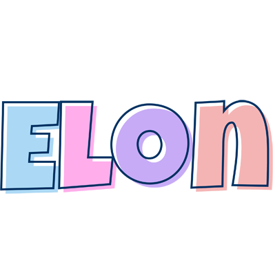 Elon pastel logo