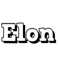 Elon snowing logo