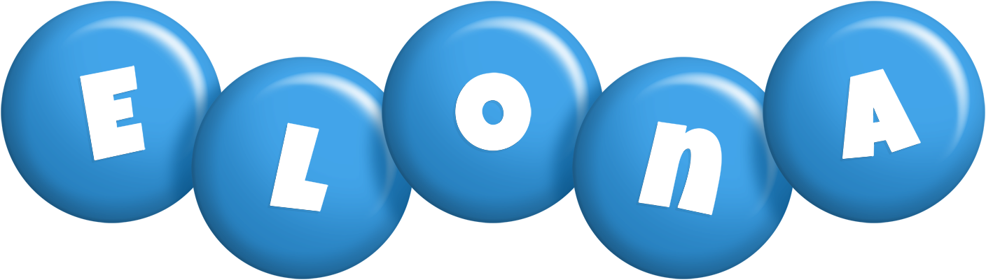 Elona candy-blue logo