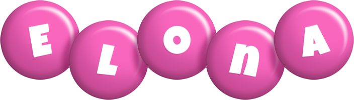 Elona candy-pink logo