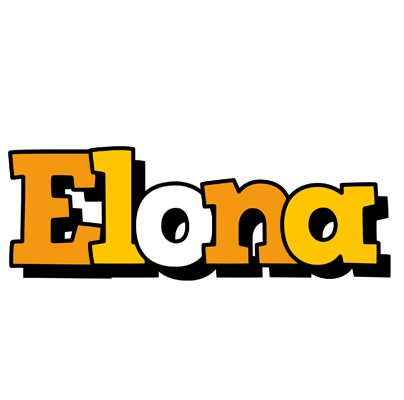 Elona cartoon logo