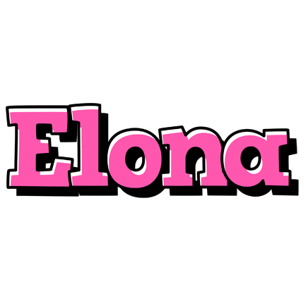 Elona girlish logo