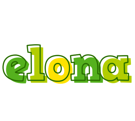 Elona juice logo