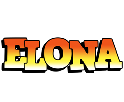 Elona sunset logo