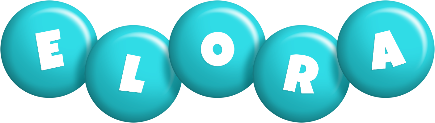 Elora candy-azur logo