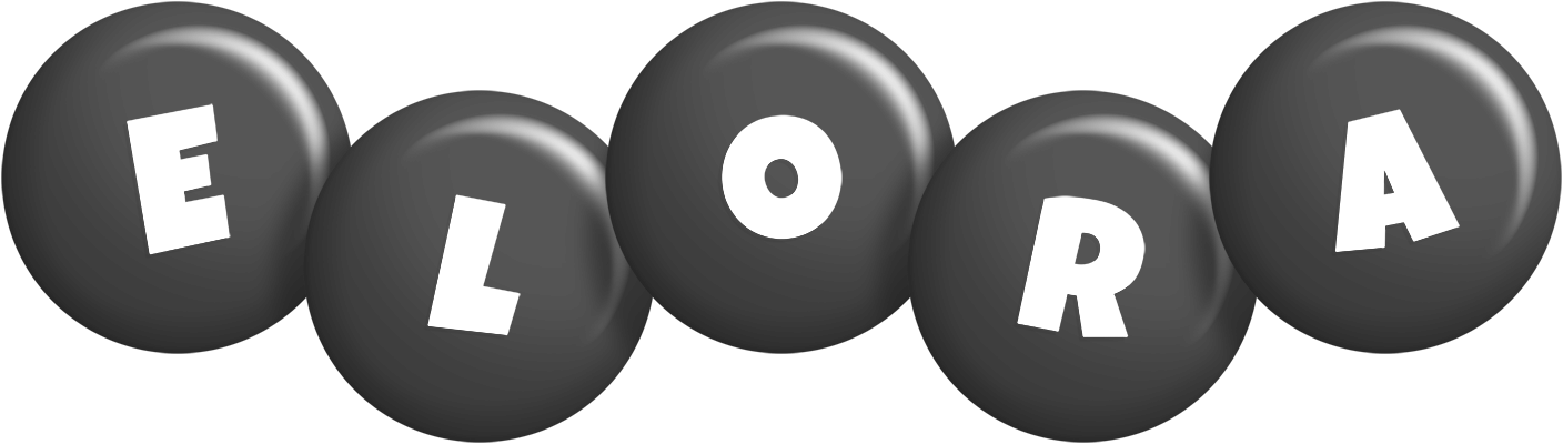 Elora candy-black logo