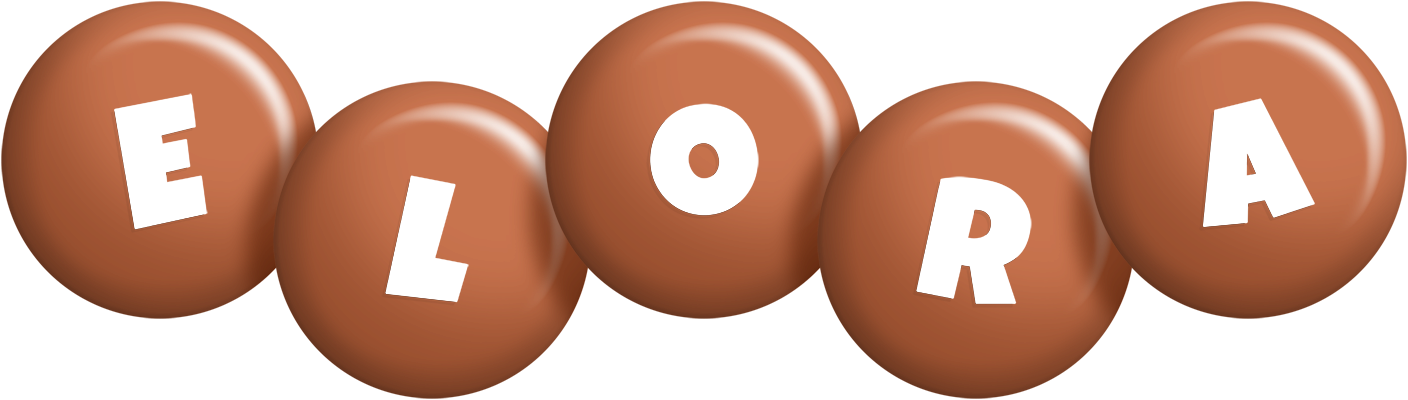 Elora candy-brown logo