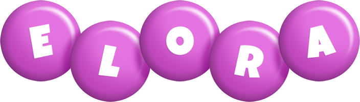 Elora candy-purple logo