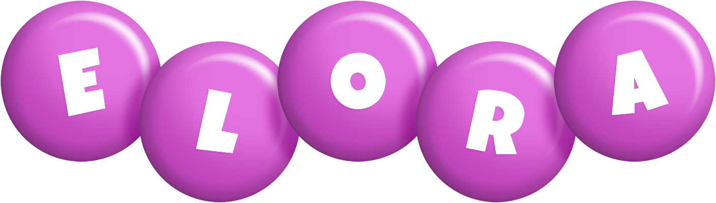 Elora candy-purple logo