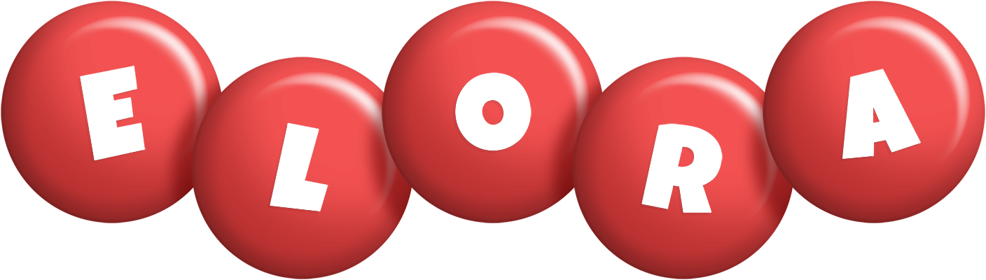 Elora candy-red logo