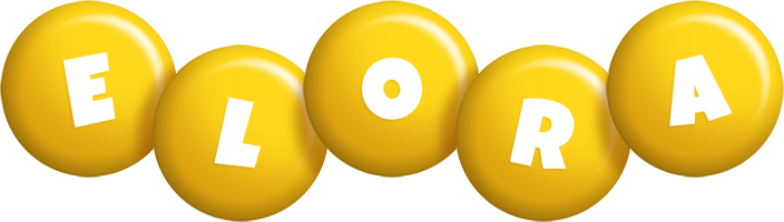 Elora candy-yellow logo